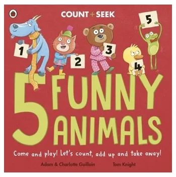 Kniha 5 Funny Animals - Guillain, Adam