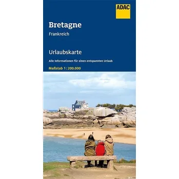 ADAC Urlaubskarte F Bretagne 1:200 000