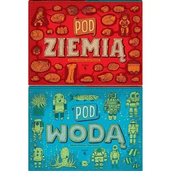 Bystrá hlava Pod ziemią, pod wodą wyd. 2023 - Mizielińska Aleksandra, Mizieliński Daniel