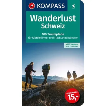 Cestování KOMPASS Wanderlust Schweiz