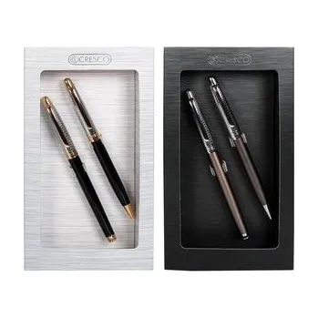 Set školních potřeb Pióro + długopis Majestic Gift Box mix