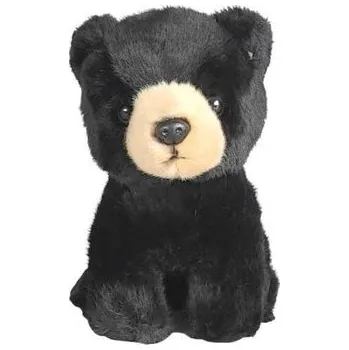 plyšák Niedźwiadek czarny 19cm
