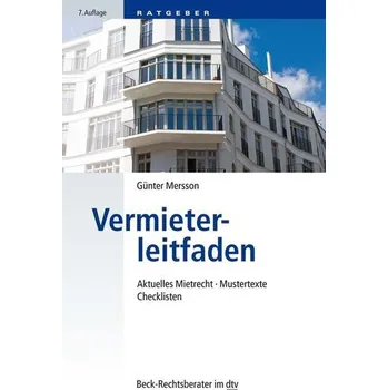 Vermieterleitfaden - Mersson, Günter