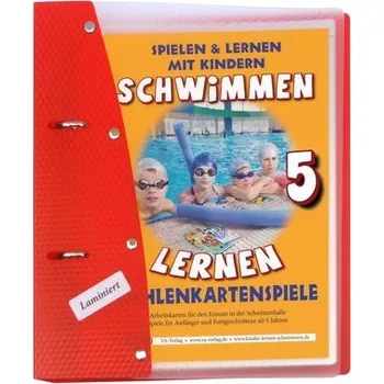 Schwimmen lernen 05. Zahlenkartenspiele, laminiert - Aretz, Veronika
