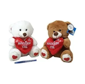 plyšák Medvídek 25 cm 2barvy,