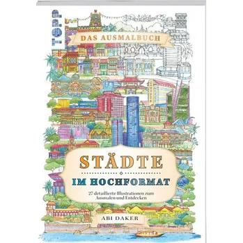 Encyklopedie Städte im Hochformat - das Ausmalbuch - Daker, Abi