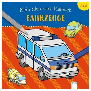 První čtění Mein allererstes Malbuch. Fahrzeuge - Nicolas, Birgitta
