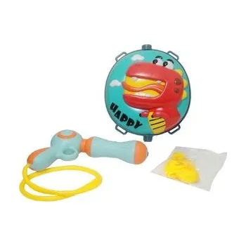 Hra na zahradu Pistolet na wodę ze zbiornikiem dinozaur