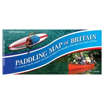 Paddling Map of Britain - Third Edition 2022 - Knowles, Peter