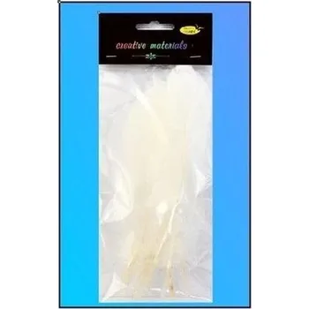 Set školních potřeb Piórka twarde białe 10szt