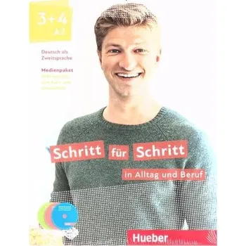 Německý jazyk Schritt für Schritt in Alltag und Beruf 3+4 / Medienpaket (DVD + CD) - Niebisch, Daniela