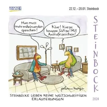 Komiks pro dospělé Steinbock Mini 2024 - Korsch Verlag