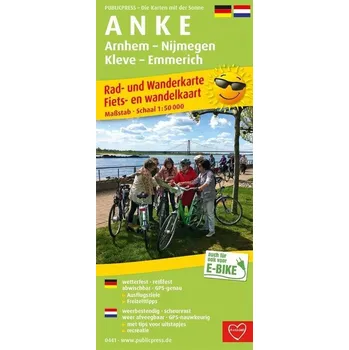 A N K E, Arnhem - Nijmegen - Kleve - Emmerich 1:50 000