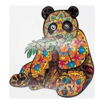 Dřevěná hračka Puzzle drewniane eko 65 Kung Fu Panda A4