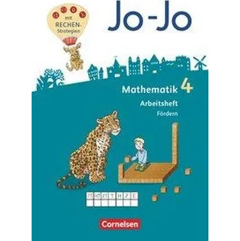 Cizojazyčná kniha Jo-Jo Mathematik 4. Schuljahr - Allgemeine Ausgabe 2018 - Arbeitsheft Fördern - Becherer, Joachim