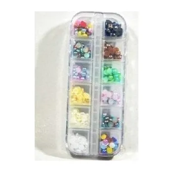 Set školních potřeb Półperełki opalizujące 5mm 12 kolorów