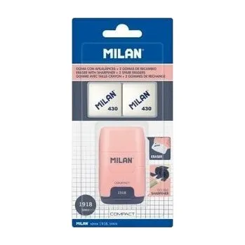 Vodová barva Temperówko-gumka Compact 1918 różowa + 2 gumki