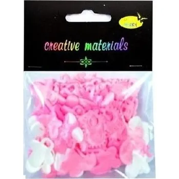 Set školních potřeb Elementy tekstylowe 4g chrzciny różowe MIX