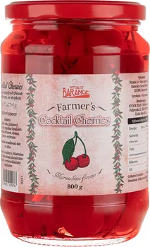 Ovoce Barange Farmer´s Coctail Cherries koktejlové třešně se stopkou 800 g