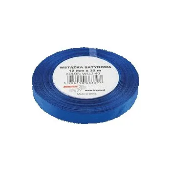 Set školních potřeb Wstążka satynowa ciemna niebieska 12mmx32m