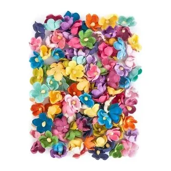 Set školních potřeb Kwiaty papierowe nasycone 2cm 60szt