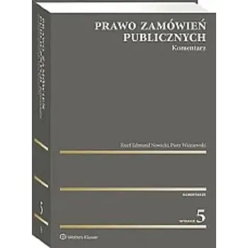 Učebnice Prawo zamówień publicznych Komentarz - Gołębiowski Grzegorz, Grycuk Adrian, Tłaczała Agnieszka, Wiśniewski Piotr