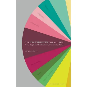 Populárně naučná literatura pro dospělé Der Geschmacksthesaurus - Segnit, Niki