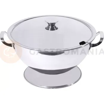 Polévková mísa Poklice na polévku s výsekem na naběračku pro 4800/155 | CONTACTO, 4888/155