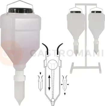Dávkovač nápoje Nástěnný dávkovač na omáčky z polypropylenu 5,5 l | CONTACTO, 1462/050