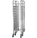 Transportní vozík na gastronádoby, kompaktní 15x GN 1/1 | HENDI, 810606