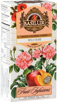 Čaj BASILUR Fruit Infusions Wild Rose 25x 2 g