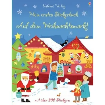 Diář Mein erstes Stickerbuch: Auf dem Weihnachtsmarkt - Maclaine, James