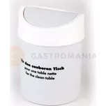 Stolní nádoba na odpadky, plast Ø 120x180 mm | APS, 00031