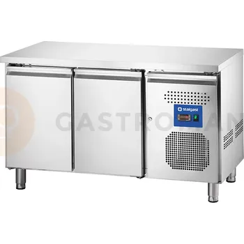 Chladící stůl 2 dveřový, agregát na pravé straně, 282 l | STALGAST, 831026