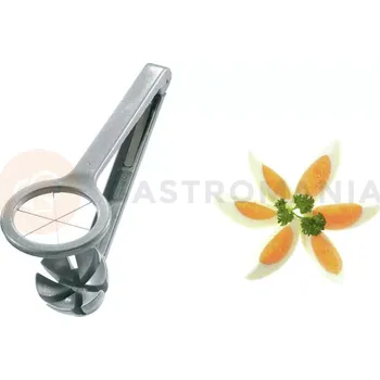 Stojánek na vajíčko Kráječ vajec - měsíčky (18 cm) | GASTRO-TIP, 400409410606