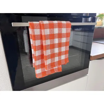 Utěrka Bavlněná utěrka multipack oranžová kostka 5ks