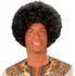 Karnevalová paruka Widmann Afro paruka kudrnatá černá