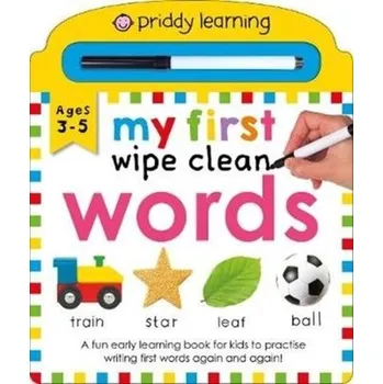 První čtění My First Wipe Clean Words - Priddy, Roger