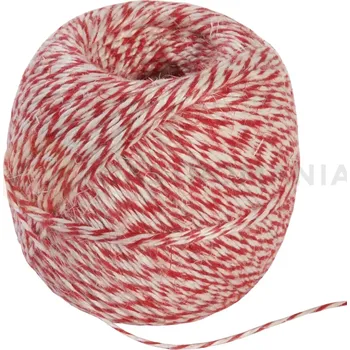 Příbor Provaz uzenářský 200 m, bílo- červený | CONTACTO, 3883/232