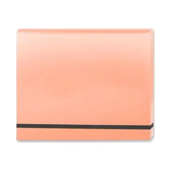 Set školních potřeb Teczka łamana A4 na gumkę trend beż cielisty