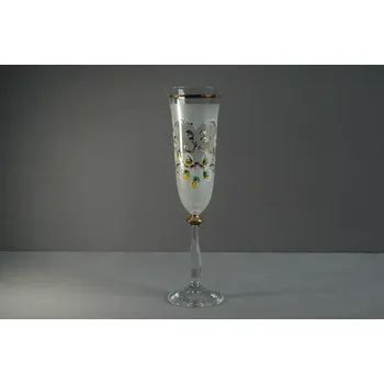 Sklenice Výroční sklenice Angela - flétna 33let bílá