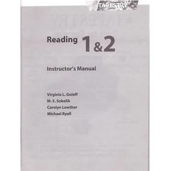 Tapestry Reading 1 and 2 Instructor's Manual