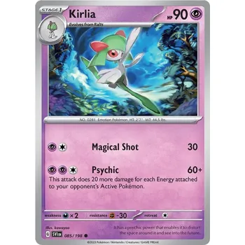 Karetní hra Kirlia 085/198 - Scarlet & Violet Typ karty: Reverse Holo