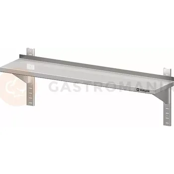 Závěsné křeslo Police nerezová závěsná jednopatrová 900x300x400 mm | STALGAST, 981753090