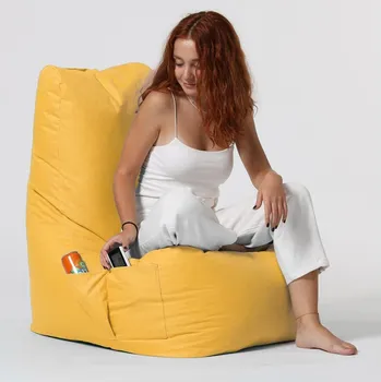 Sedací pytel Sedací vak Xexilia žlutý