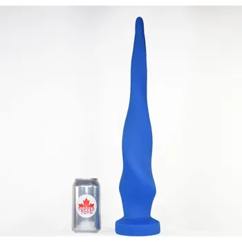 Dildo Topped Toys Juicer 105 Blue Steel, prémiové silikonové dildo 50 x 10,2 cm