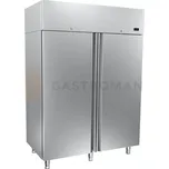 Chladicí skříň dvojitá z nerezové oceli s plnými dveřmi 1340 l, 1440x821x2050 mm | DORA METAL, DM-92604 Standard