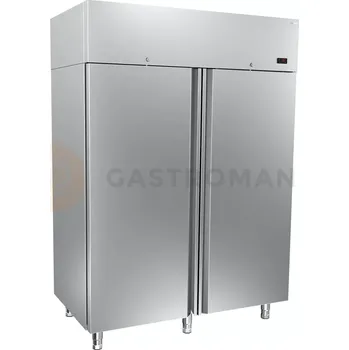 Lednice Chladicí skříň dvojitá z nerezové oceli s plnými dveřmi 1340 l, 1440x821x2050 mm | DORA METAL, DM-92604 Standard