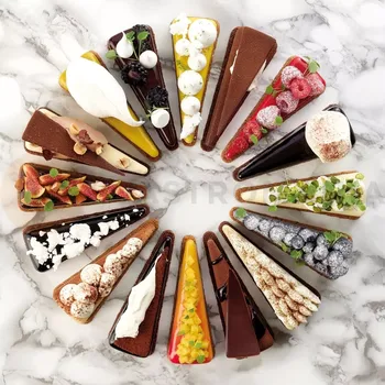 Kuchyňská sůl Silikonová forma na dezerty - 300x175 mm, 8 kusů, 114x39x20 mm, 50 ml - PX3214S | PAVONI, Slake