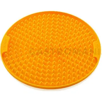 Výroba svíčky Nepřilnavá silikonová podložka, 260x11,5 mm | SILIKOMART, CRSP03 Crispy Mat Round